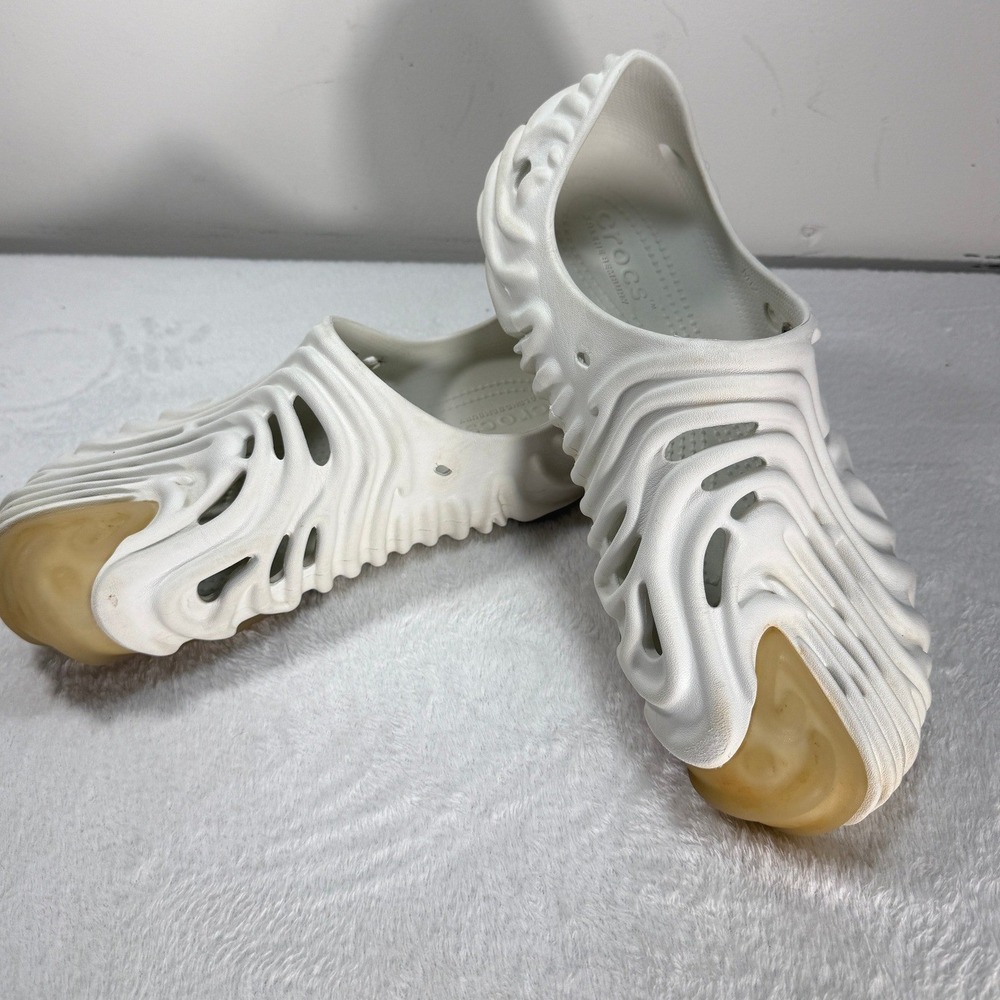 Salehe Bembury x Crocs Pollex Clog Stratus White Men Size 12 207393-195
